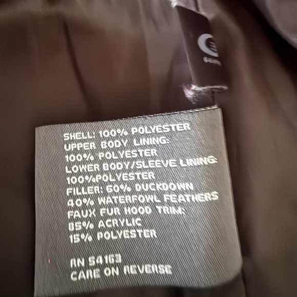 Kenneth Cole Reaction Dark Brown Jacket with detachable fur hood - Picture 2 of 4